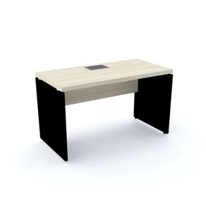 Mesa_Plataforma_Pe_Painel_com_Caixa_para_Tomada_PE40_em_MDP_120_x_60_cm_Cor_Nogueira_CasaBlanca_Base_Preta_1415