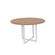 Mesa_de_Reuniao_Redonda_Pe_Tubular_PE25_em_MDP_110_x_110_cm_Cor_Noce_Naturalle_e_Base_Branca_1599