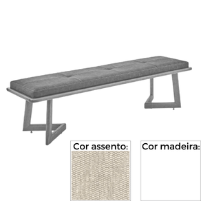Banco_MH-5347_Madeira_Laca_Fosca_Branca_Assento_Estofado_Bege_A6_155cm_2391_1