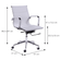 Cadeira_Office_Tela_Baixa_Branca_Base_Rodizio_Cromado_2029_5 Cadeira_Office_Tela_Baixa_Branca_Base_Rodizio_Cromado_2029_5