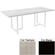 Mesa-de-Reuniao-Retangular-2600x120-cm-Pe-Tubular-PE25-em-MDP-Cor-Nogueira-Casa-Blanca-Base-Preto