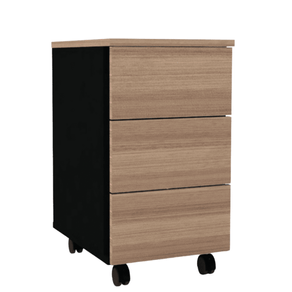 Gaveteiro-Volante-Com-3-Gavetas-PE30-Cor-Noce-Naturalle-E-Preto--2-