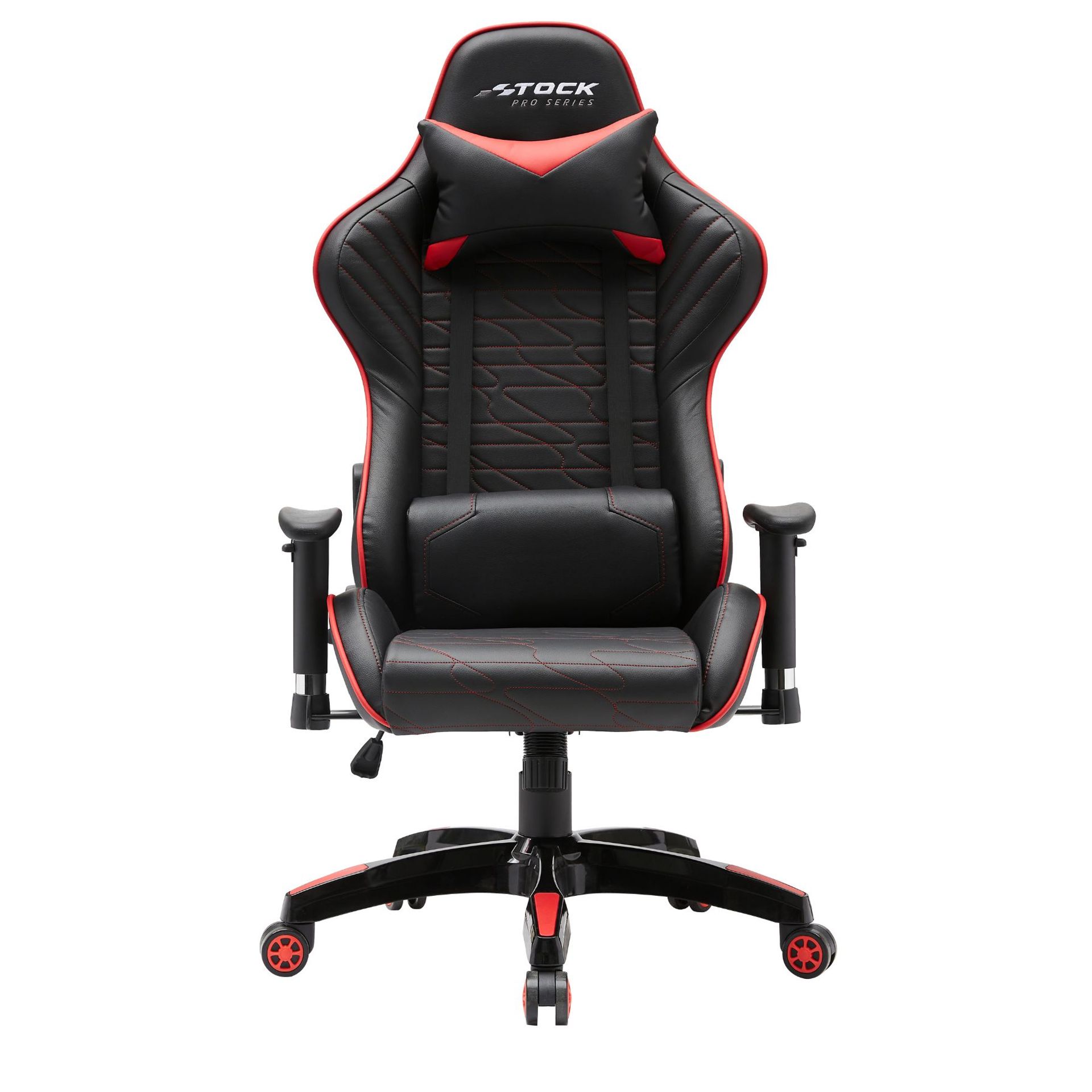 Cadeira Escritório Ergonômica Giratória Gamer Preta Vermelho