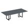 Mesa-de-Reuniao-Retangular-200-x-90-cm-Pe-Tubular-PE25-em-MDP-Grafito-Base-Preta
