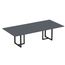 Mesa-de-Reuniao-Retangular-200-x-90-cm-Pe-Tubular-PE25-em-MDP-Grafito-Base-Preta