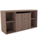 Armario-Baixo-Credenza-com-Nicho-Duplo-e-Duas-Portas-PE50-em-MDP-Cor-Walnut-detalhe-Preto