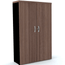 Armario-Alto-PE40-em-MDP-Cor-Walnut-e-Preto