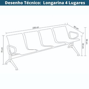 Desenho-Tecnico---Longarina-4-Lugares