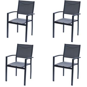 Kit-4-Cadeiras-Angra-Rivatti-em-Aluminio-Grafite-com-Tela-Mesh-Grafite