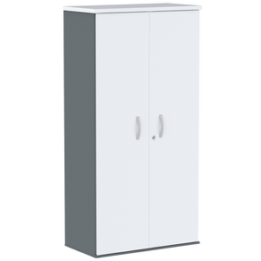 Armario-Alto-Com-Duas-portas-PE25-em-MDP-Cor-Grafito-e-Branco-01