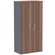 Armario-Alto-Com-Duas-portas-PE25-em-MDP-Cor-Walnut-e-Grafito-01