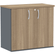 Armario-Baixo-Com-Duas-portas-PE25-em-MDP-Cor-Noce-Naturalle-e-Grafito-01