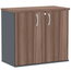 Armario-Baixo-Com-Duas-portas-PE25-em-MDP-Cor-Walnut-e-Grafito-01