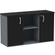 Armario-Baixo-Credenza-com-Dois-Nichos-e-Duas-Portas-PE25-em-MDP-Cor-Grafito-e-Preto-01