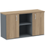 Armario-Baixo-Credenza-com-Dois-Nichos-e-Duas-Portas-PE25-em-MDP-Cor-Noce-Naturalle-e-Grafito003