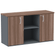 Armario-Baixo-Credenza-com-Dois-Nichos-e-Duas-Portas-PE25-em-MDP-Walnut-e-Grafito01 Armario-Baixo-Credenza-com-Dois-Nichos-e-Duas-Portas-PE25-em-MDP-Walnut-e-Grafito01