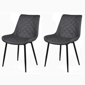 Kit-2-Cadeiras-Tabata-Rivatti-Estofada-em-Poliuretano-Preto Kit-2-Cadeiras-Tabata-Rivatti-Estofada-em-Poliuretano-Preto