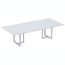 Mesa-de-Reuniao-Retangular-260-x-120-cm-Pe-Tubular-PE25-em-MDP-Cor-Cinza-Base-Cinza