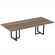 Mesa-de-Reuniao-Retangular-260-x-120-cm-Pe-Tubular-PE25-em-MDP-Cor-Walnut-Base-Preto Mesa-de-Reuniao-Retangular-260-x-120-cm-Pe-Tubular-PE25-em-MDP-Cor-Walnut-Base-Preto