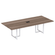 Mesa-de-Reuniao-com-Caixa-de-Tomada-Retangular-260-x-120-cm-Pe-Tubular-PE25-MDP-Walnut-Base-Branco Mesa-de-Reuniao-com-Caixa-de-Tomada-Retangular-260-x-120-cm-Pe-Tubular-PE25-MDP-Walnut-Base-Branco