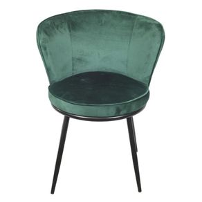 Cadeira-Nanda-Revestimento-em-Veludo-Verde-Escuro-Base-Aco-Preto--1-