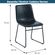 Cadeira-Verner-Revestimento-em-Poliuretano--PU--Preto-Base-Aco