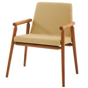 Cadeira-Rodrigues-Daf-Moveis-em-Madeira-Tauari-Multilaminada-Linho-Amarelo-Base-Madeira