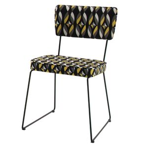 Cadeira-Roma-Daf-Moveis-em-MDF-Suede-Colorido-Preto-Base-Aco-