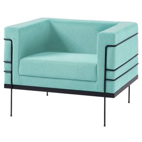 Poltrona-Le-Corbusier-Daf-Moveis-em-Madeira-Eucalipto-Linho-Verde-Agua-Base-Aco-