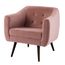 Poltrona-Mimo-Botone-Daf-Moveis-em-Madeira-Eucalipto-em-Veludo-Rosa-Base-Madeira-Tauari