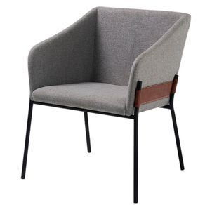 Poltrona-Ramone-Daf-Moveis-Multilaminada-Courissimo-Cinza-Base-Aco--3-