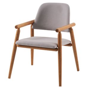 Poltrona-Zanine-Daf-Moveis-Estrutura-em-Madeira-Tauari-Linho-Cinza-Claro-Base-Madeira-Tauari-