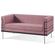 Sofa-2-Lugares-Le-Corbusier-Daf-Moveis-136-cm-em-Madeira-Eucalipto-Veludo-Rosa-Base-Aco Sofa-2-Lugares-Le-Corbusier-Daf-Moveis-136-cm-em-Madeira-Eucalipto-Veludo-Rosa-Base-Aco