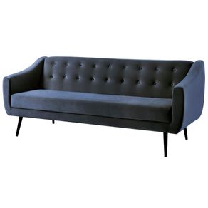 Sofa-Cama-3-Lugares-Mimo-Botone-Daf-Moveis-210-cm-em-Madeira-Eucalipto-Veludo-Azul-Marinho-Base-Madeira-Tauari