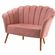 Sofa-2-Lugares-Petala-Daf-Moveis-135-cm-em-Madeira-Eucalipto-Veludo-Rosa-Base-Madeira-Tauari Sofa-2-Lugares-Petala-Daf-Moveis-135-cm-em-Madeira-Eucalipto-Veludo-Rosa-Base-Madeira-Tauari