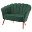 Sofa-2-Lugares-Petala-Daf-Moveis-135-cm-em-Madeira-Eucalipto-Veludo-Verde-Base-Madeira-Tauari-