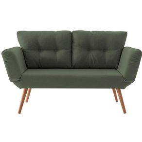Sofa-Cama-2-Lugares-Adele-Daf-Moveis-140-cm-Madeira-Eucalipto-Linho-Verde-Base-Madeira-Tauari