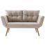 Sofa-Cama-2-Lugares-Adele-Daf-Moveis-140-cm-Madeira-Eucalipto-Linho-Bege-Base-Madeira-Tauari