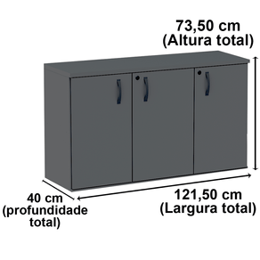 Armario-Baixo-Credenza-PE25-Pandin-Branco-MEDIDAS