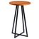 Mesa-Bistro-Washignton-Linha-Industrial-Daf-Moveis-Redonda-60-cm-Madeira-Taeda-Mel-Base-Aco-Preto