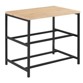 Sapateira-Detroit-Linha-Industrial-Daf-Moveis-50-cm-Tampo-Madeira-Taeda-Bege-Base-Aco-Preto