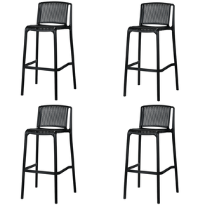 banqueta-FLORIPA--PRETO---KIT4