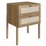 Mesa-de-Cabeceira-Oslo-Artesano-48-cm-em-MDP-Palha-Natural-2-Gavetas-Base-Madeira