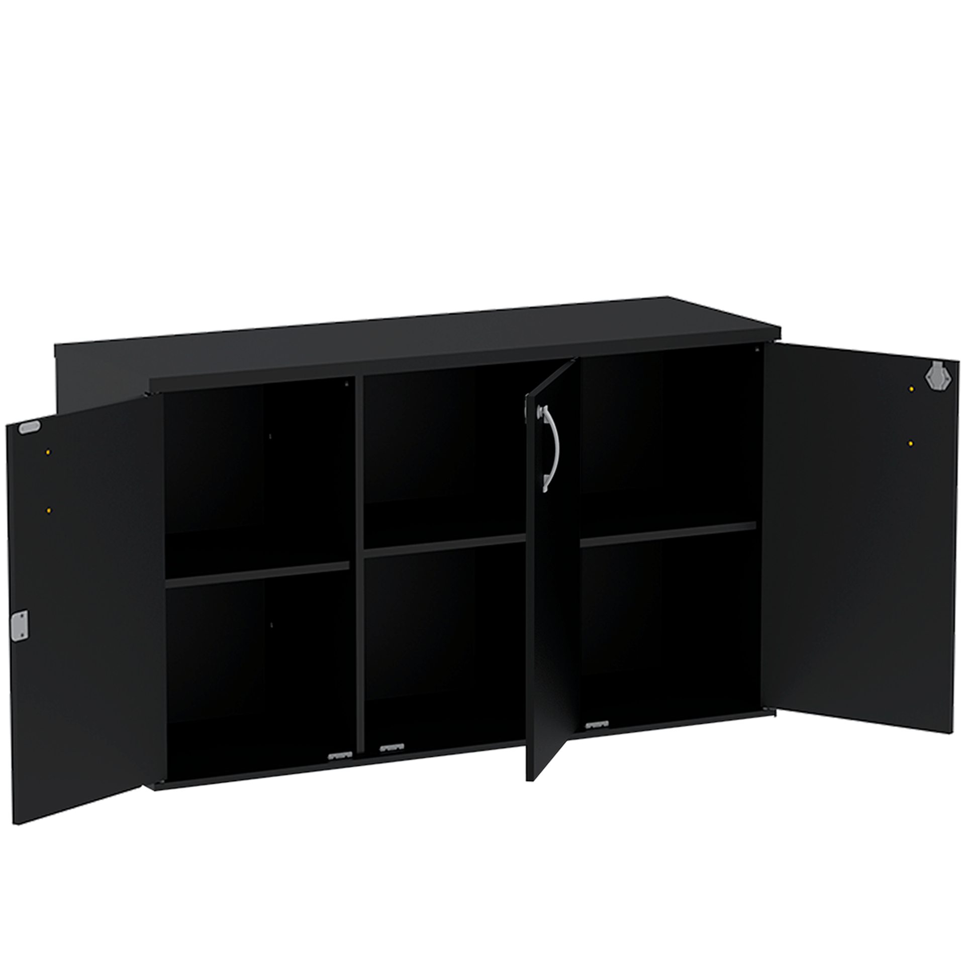 Armário Baixo Credenza PE25 Pandin 121,50 cm (largura) em MDP Cor