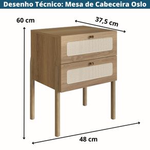 Desenho-Tecnico-Mesa-de-Cabeceira-Oslo-2-gavetas-Base-Madeira