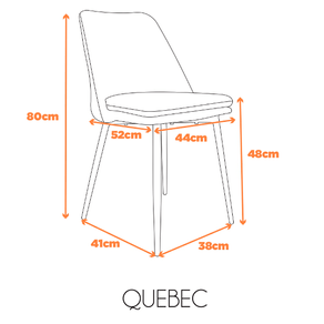 CADEIRA--QUEBEC-MEDIDAS