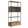 Estante-Industrial-York-Artesano-90-cm--largura--em-MDP-Hanover-Duas-Portas-Aco-Preto