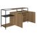 Balcao-Buffet-Bar-Industrial-York-Artesano-135-cm--largura--em-MDP-Hanover-Duas-Portas-Aco-Preto