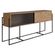 Balcao-Buffet-Bar-Industrial-York-Artesano-188-cm--largura--em-MDP-Vermont-Duas-Portas-Aco-Preto