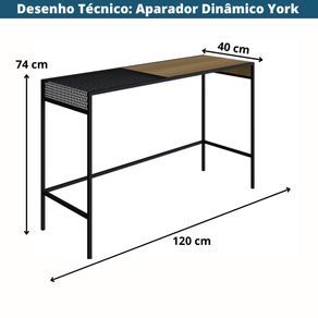 Aparador-Dinamico-Industrial-York-Artesano-120-cm--largura--em-MDP-Hanover-com-Nicho-Aco-Preto--3-